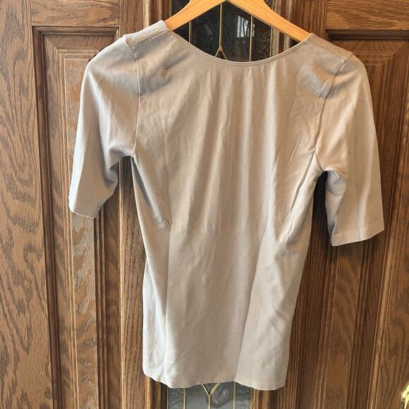 Legacy Women's Slim Disguise Shaping Tee Large Gray - Picture 3 of 3